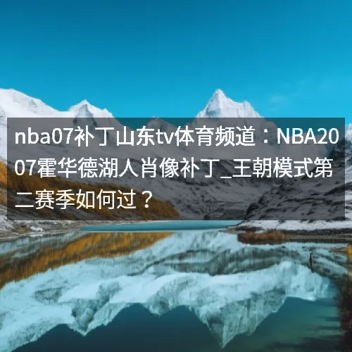 nbaaaa07补丁山东tv体育频道：nbaaaa2007霍华德湖人肖像补丁_王朝模式第二赛季如何过？