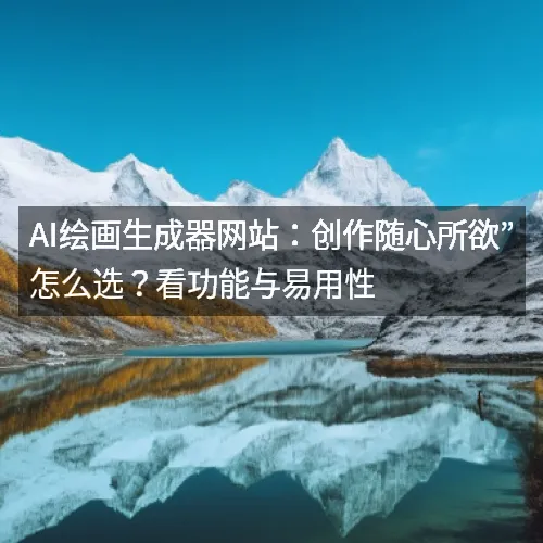 AI绘画生成器网站:创作随心所欲”怎么选?看功能与易用性 AI绘画生成器网站:创作随心所欲”怎么选?看功能与易用性